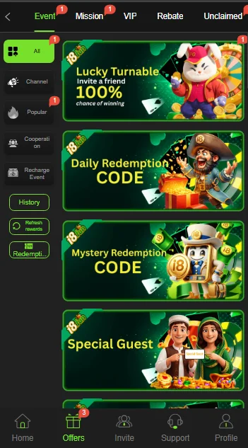 I8 FUN game bonuses and rewards