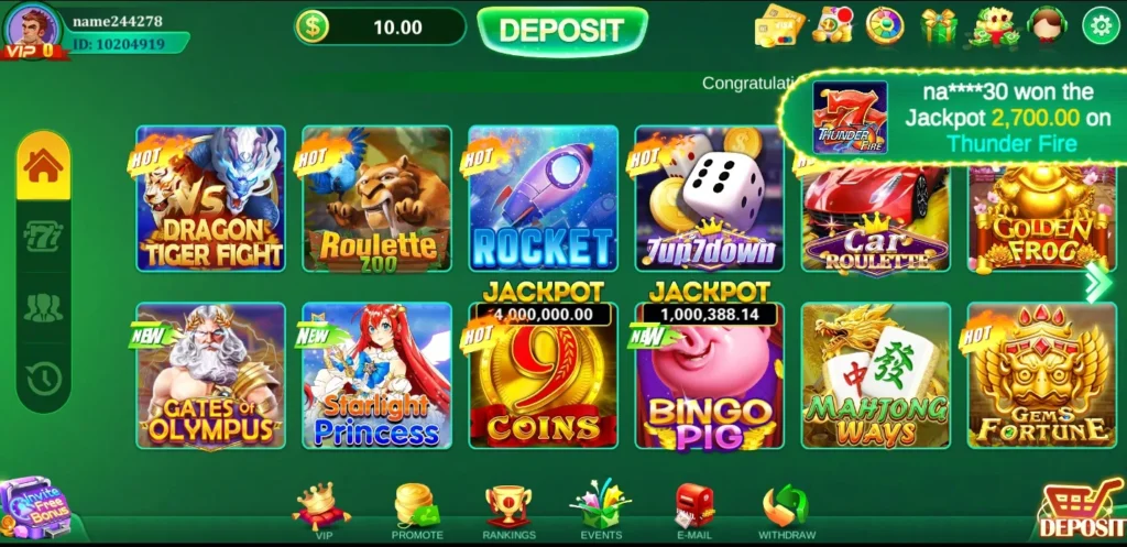 game interface of kkkpk game apk